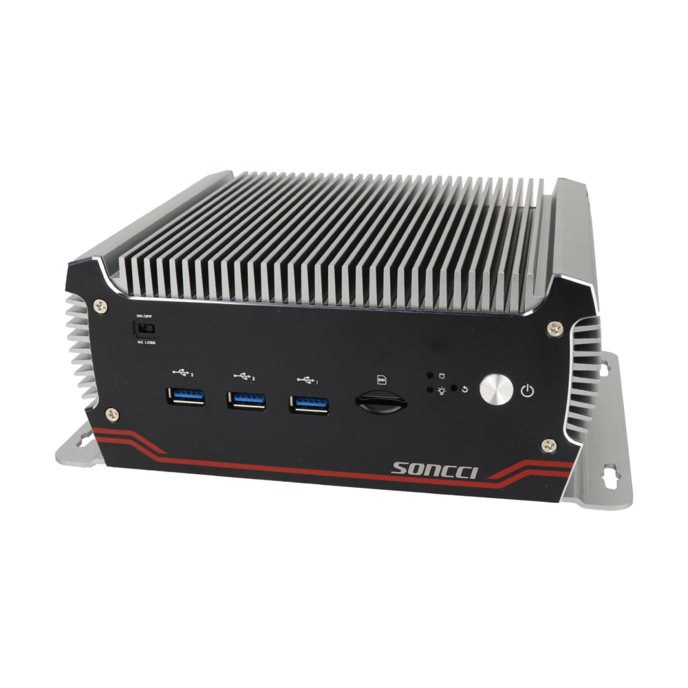 双HDMI三显宽压无风扇嵌入式工控机 SCI-S4000H2