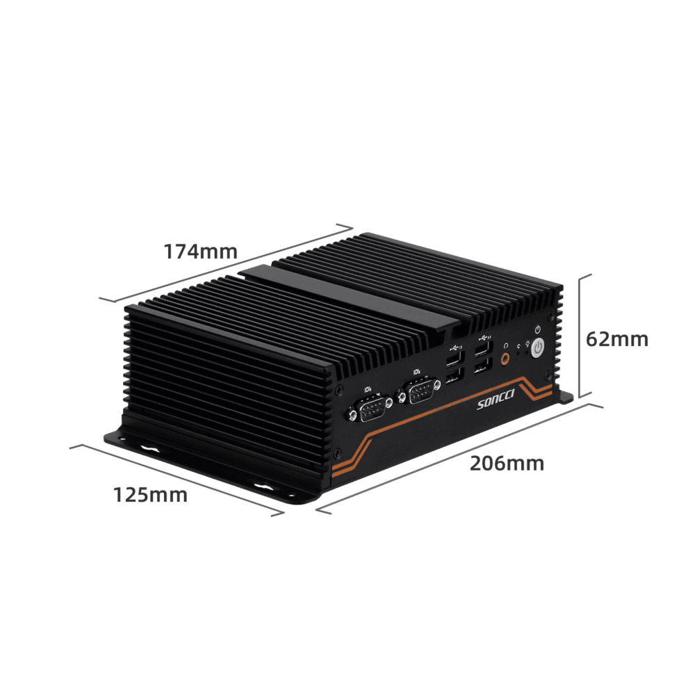 酷睿i3/i5/i7无风扇嵌入式工控机 SCI-S4070 - 图片 7