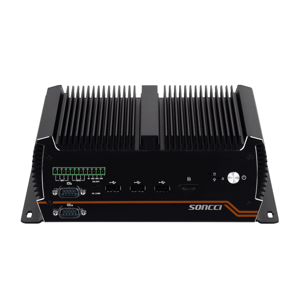 10串口GPIO宽压三显示嵌入式工控机 SCI-S5010C10