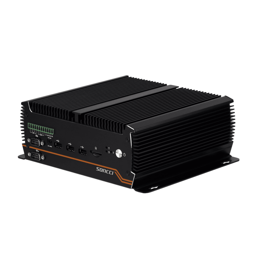 10串口GPIO宽压三显示嵌入式工控机 SCI-S5010C10 - 图片 2
