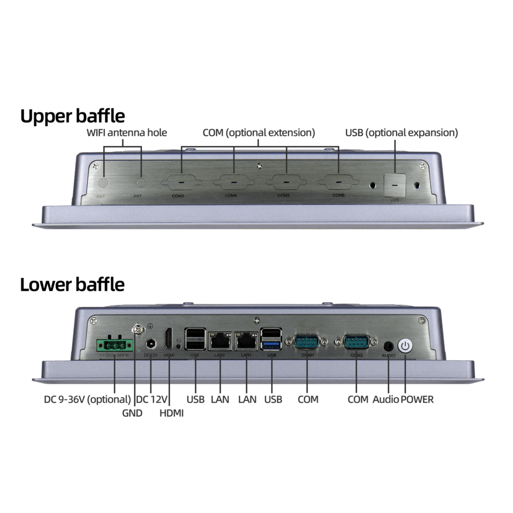 12.1寸无风扇强固型工业平板电脑 SCP-K121SZ - 图片 9